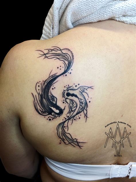 [Download 33+] Yin Yang Koi Fish Couple Tattoo Meaning