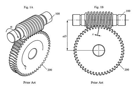 mechanical engineering - Worm Gear and Worm Shaft for 2 axis ...