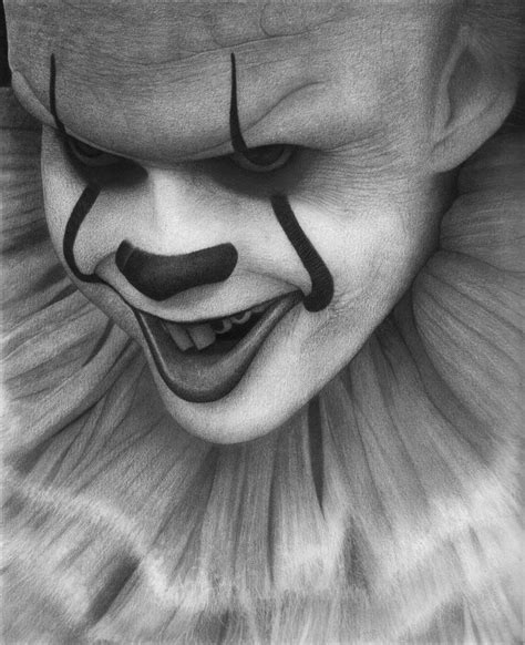 Pennywise ( it ) drawing by hg-art on DeviantArt