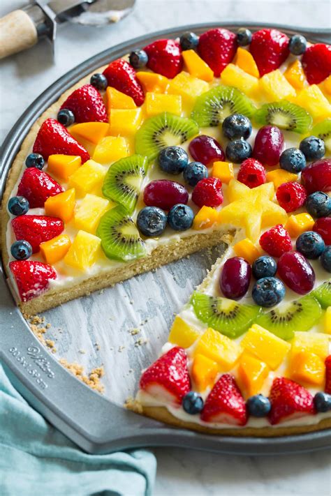 Fruit Pizza (with Cream Cheese Frosting) - Cooking Classy