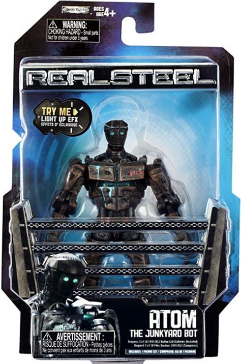 Real Steel Series 2 Atom Action Figure The Junkyard Bot Jakks Pacific ...