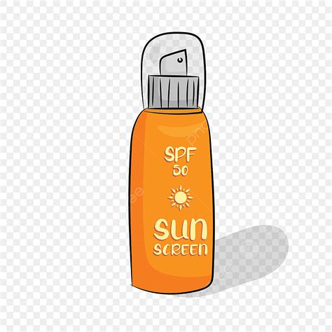 Sunscreen Vector Hd Images, Spray Sunscreen Clipart, Sunscreen Cream ...