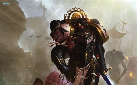 Warhammer 40000, Space Marines, Sword, Black Templars Wallpapers HD ...