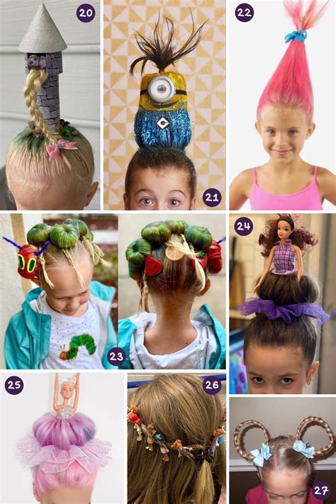 35+ Wacky Hair Day - WildaOrval