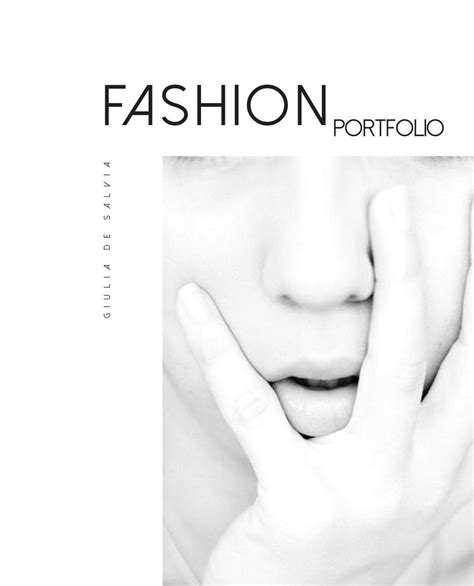 Fashion portfolio by GiuliaDeSalvia | 패션 포트폴리오, 포트폴리오 디자인, 포트폴리오