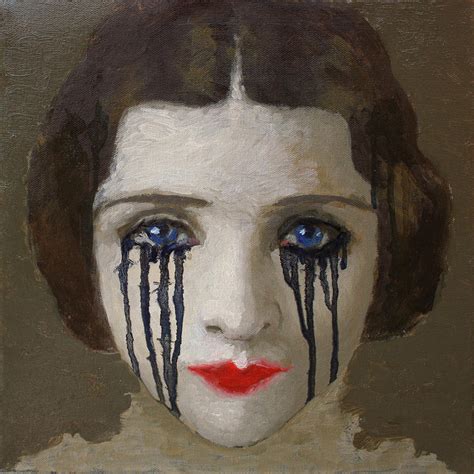 Crying woman Painting by Ilir Pojani - Fine Art America