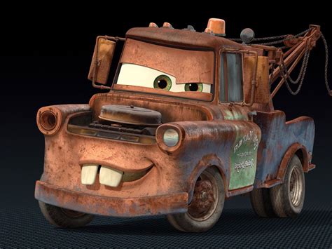 'Mater' from the 'Cars' movies! | Cars movie, Mater cars disney, Tow truck