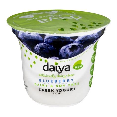 Daiya Dairy Free Greek Yogurt Blueberry (5.3 oz) - Instacart