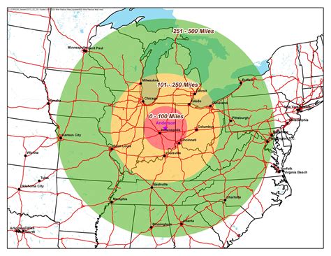 Drive Time Map Radius