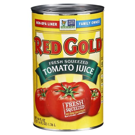 Red Gold Fresh Squeezed Tomato Juice, 46 oz Vegetable & Tomato | Meijer ...