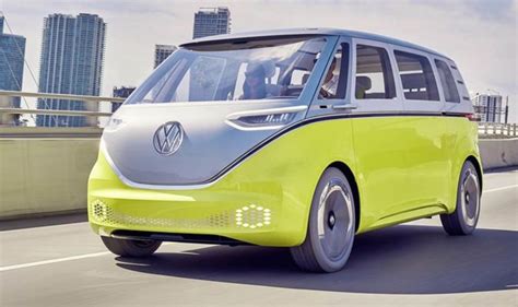 VW ID Buzz - New futuristic electric T2 Camper previewed in latest ...