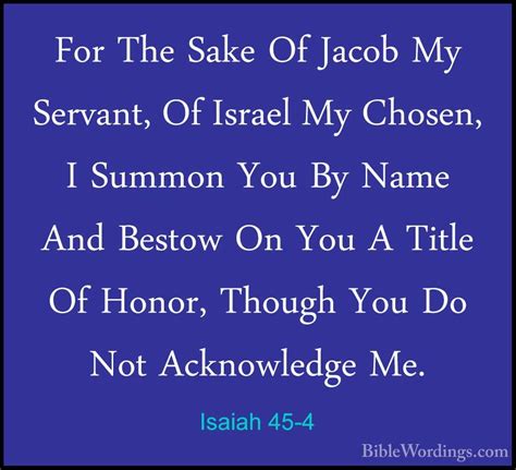 Isaiah 45 - Holy Bible English - BibleWordings.com