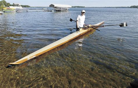 The boy in the boat: Rower restores single racing shell | News ...