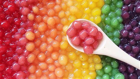 Flavoured Tapioca Pearls Recipe | Deporecipe.co