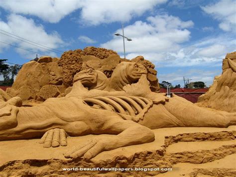 Beautiful Wallpapers: Sand Sculptures pictures