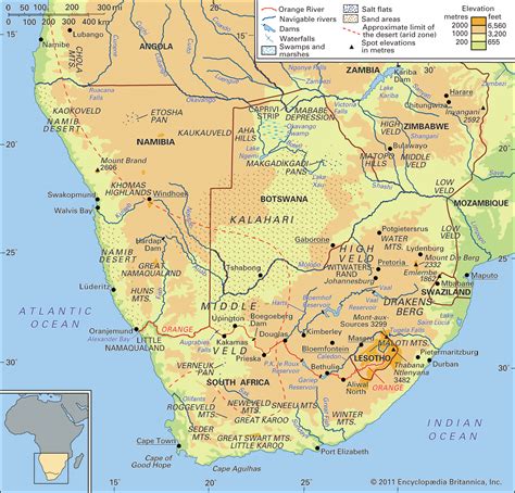 Southern Africa | History, Countries, Maps, Population, & Facts ...