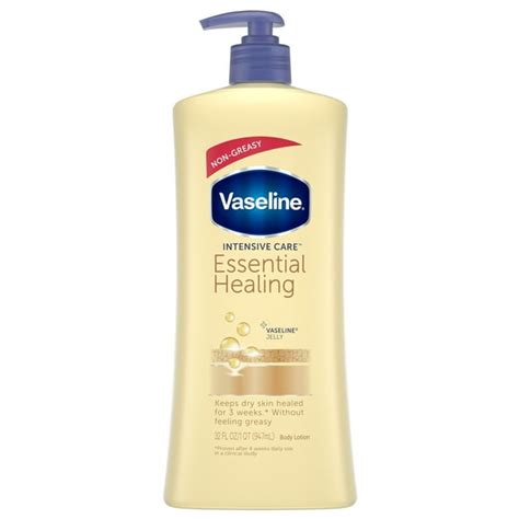 Vaseline Intensive Care hand and body lotion Essential Healing 32 oz ...