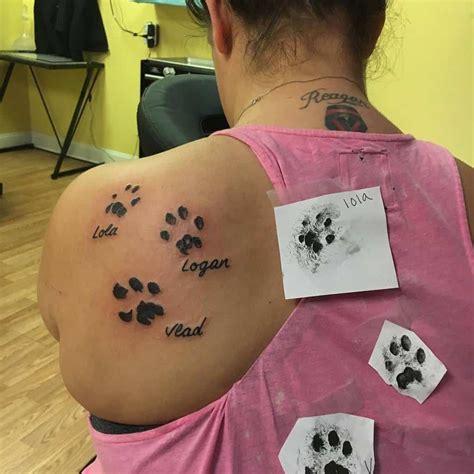 Cat Paw Print Tattoo – KeepingDog