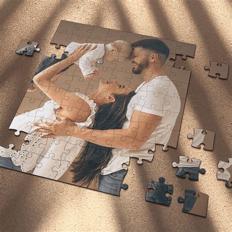 Custom Photo Jigsaw Puzzle with Box Family Gift 35-1000 Piece Jigsaw ...