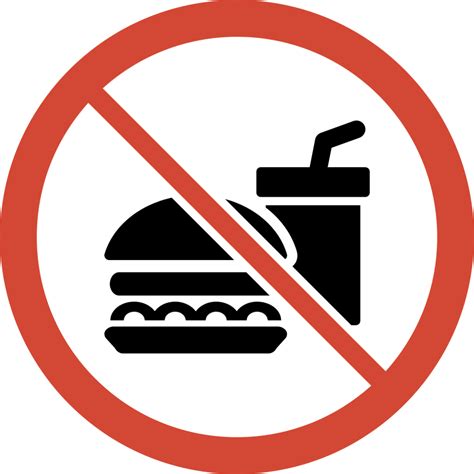 No Eating Sign - ClipArt Best