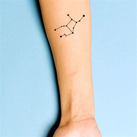 Virgo Star Tattoo