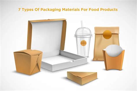 Types Of Packaging Materials For Food Products - Pros & Cons