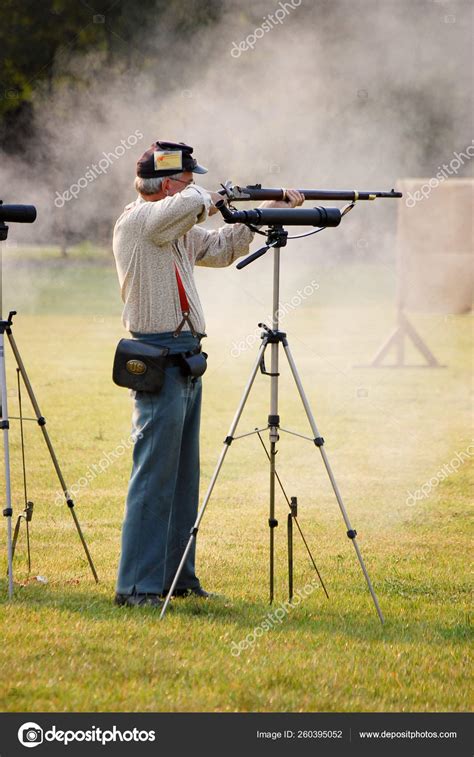 Close Musket Shooting — Stock Photo © YAYImages #260395052