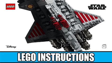 LEGO 75367 Instructions | How To Build LEGO Star Wars Venator-Class ...