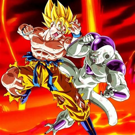 Goku Super Saiyan Vs Frieza Full Power