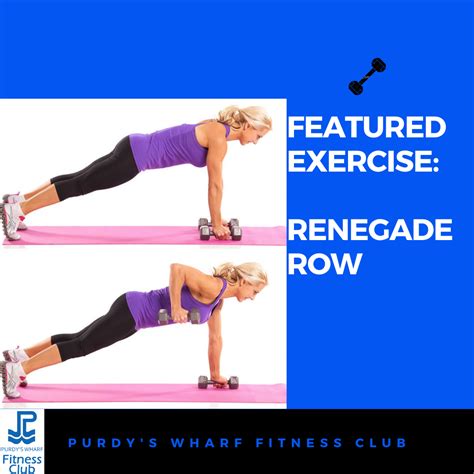 Featured Exercise: The Renegade Row - Purdy’s Wharf Fitness Club