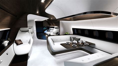 Mercedes Dreams Up a Swanky Interior for Private Jets | WIRED