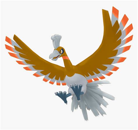 250 Ho-oh Gi Shiny - Catch Legendary Pokemon Go, HD Png Download - kindpng