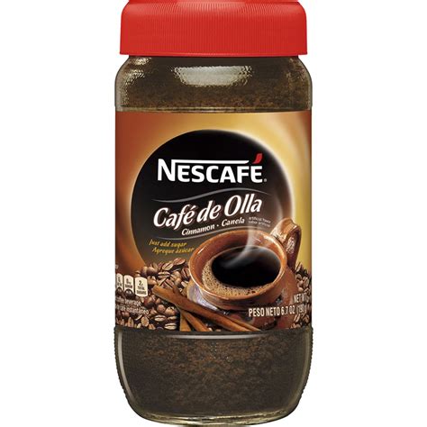 Cinnamon Instant Coffee 6.7 oz Jar - Café de Olla | NESCAFÉ®