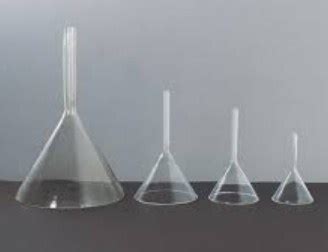 Fungsi Corong Gelas (laboratory funnel) dalam Analisa Kimia