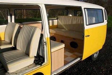 30 creative vw bus interior design ideas (10) | Vw bus interior, Bus ...