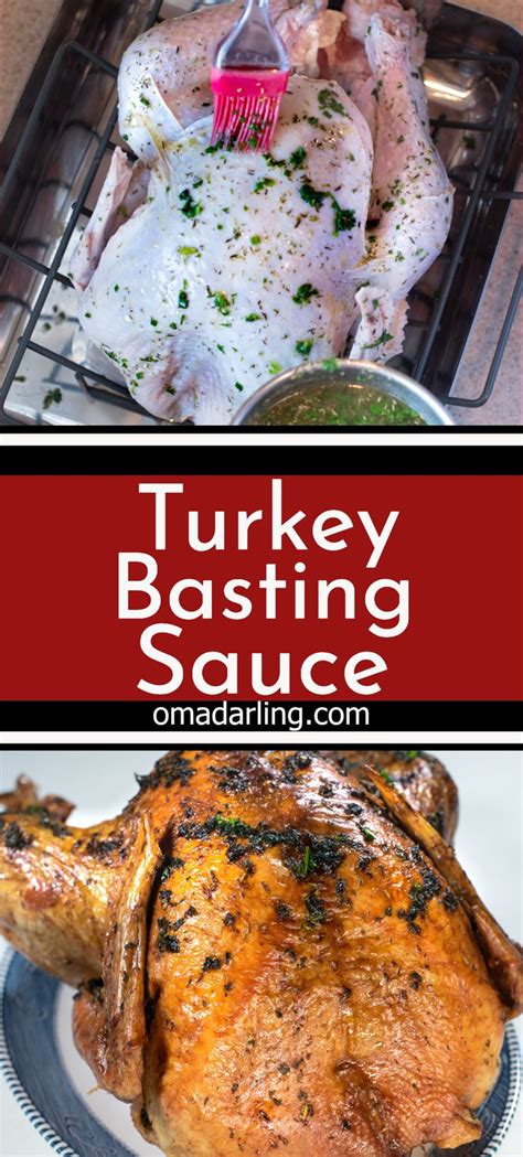 Basting Sauce for Roast Turkey | Recipe | Basting sauce, Turkey basting ...