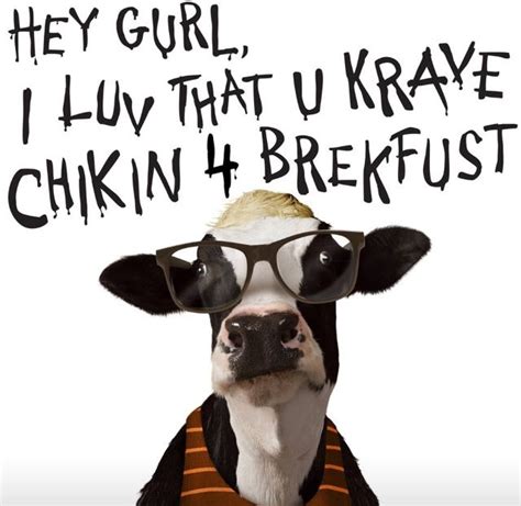 Hey girl. | Cows funny, Eat more chicken, Chicken clip art