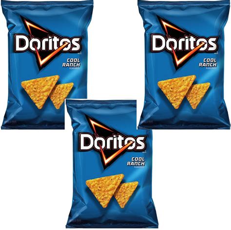 Doritos Nacho Cheese Doritos Cool Ranch Flavored Tortilla Chips Pick N ...