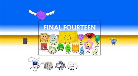 14 BFB Contestants (Episode 17-30 Grand Finale) bu by Abbysek on DeviantArt