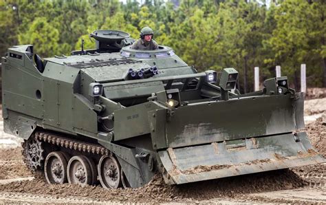 Modernized M9 Armored Combat Earthmover Joins the U.S. Marine Corps ...