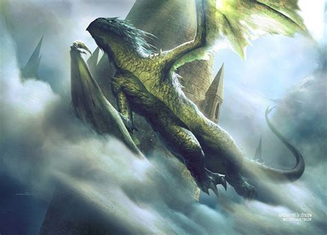 fantasy Art, Wyvern, Dragon