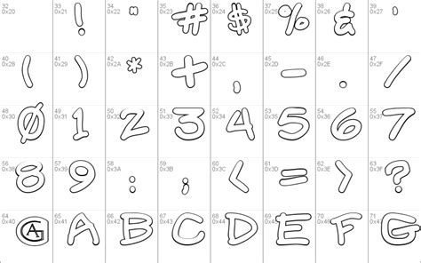 Chalk Outlines Windows font - free for Personal