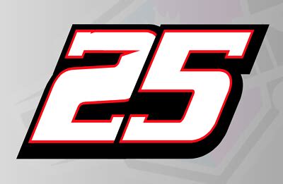 3 X Custom Racing Numbers - Vinyl Stickers Decals - Race Motorbike Mx ...