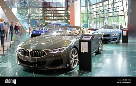 BMW THE 8 in showroom Stock Photo - Alamy