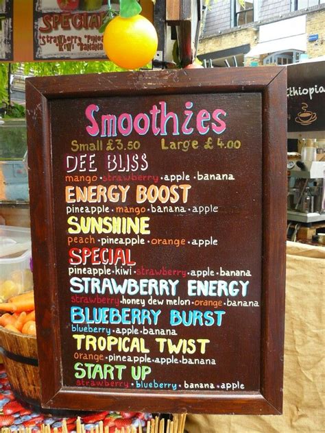 Thinking smoothie bar for brownie camp breakfast would be fun! Smoothie ...