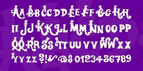 Willy Wonka Font · 1001 Fonts | Willy wonka party, Willy wonka ...