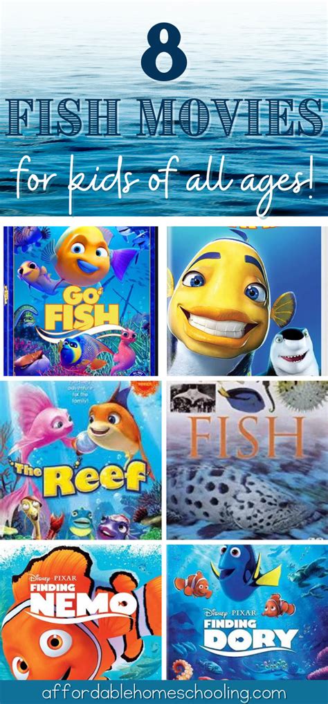 8 Fiction and Nonfiction Fish Movies for Kids of All Ages