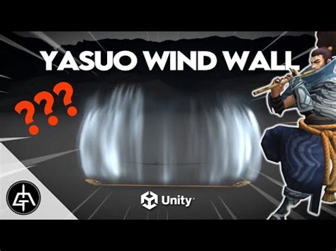 Recreated the classic Yasuo Wind Wall in Unity! - Real Time VFX