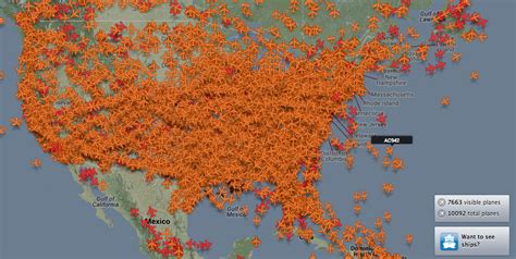 Plane Tracker shows live flight tracking in the airspace above Europe ...