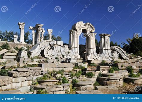 Yuanmingyuan Ruins stock photo. Image of china, chinese - 11591084